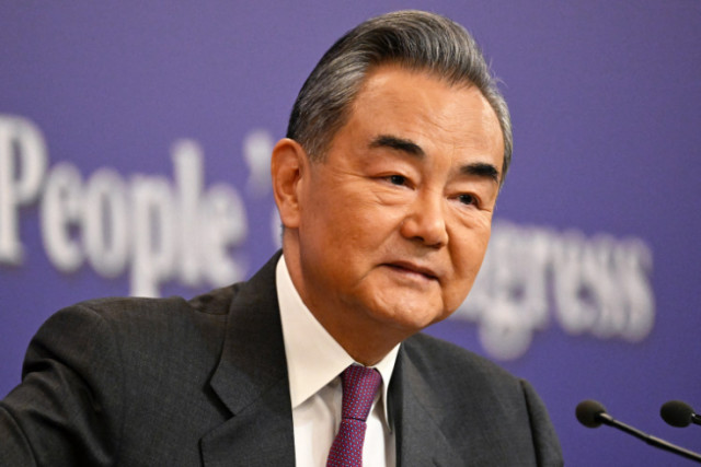 Photo of China’s top diplomat Wang Yi